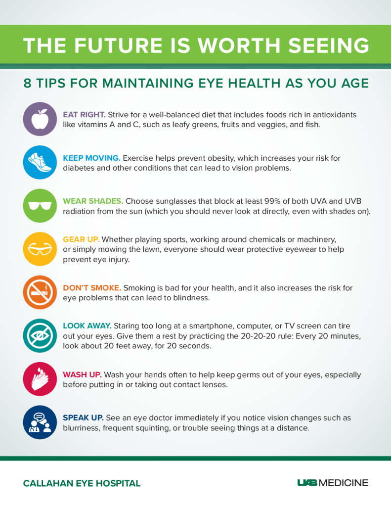 The Future is Worth Seeing: 8 Tips for Maintaining Eye Health as You Age