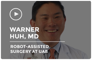 Robot-assisted surgery at UAB