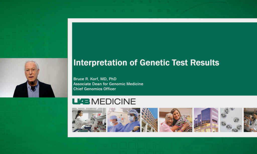 Interpretation of Genetic Test Results thumbnail