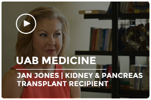 Jan Jones | Kidney & Pancreas Transplant Recipient