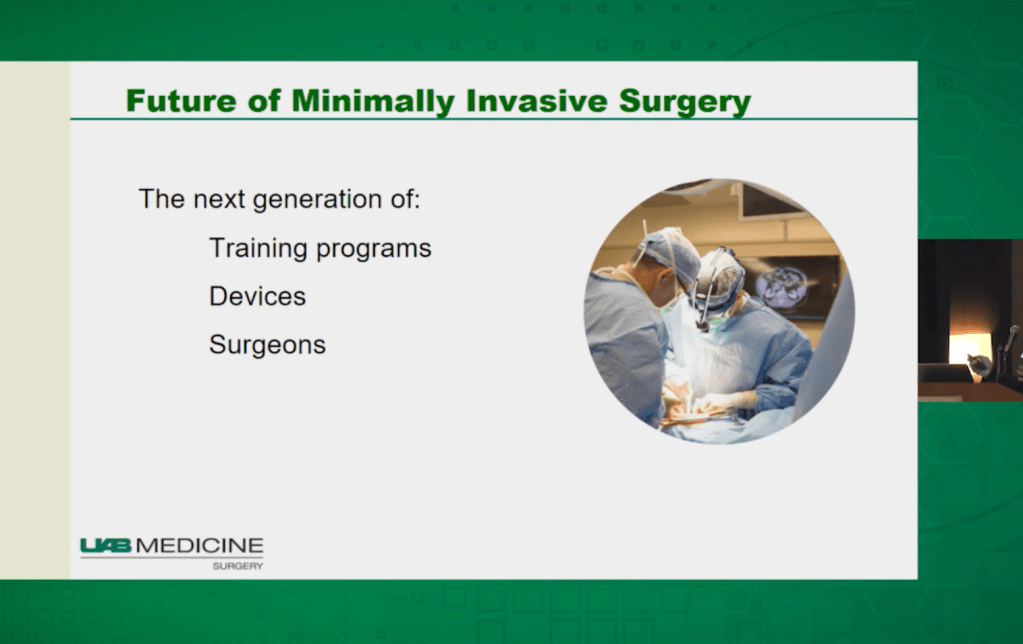 The Future of Minimally Invasive General Surgery video