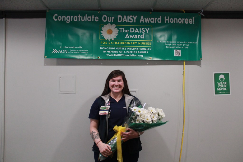  DAISY Winner – Kelsey Brumbeloe, RN
