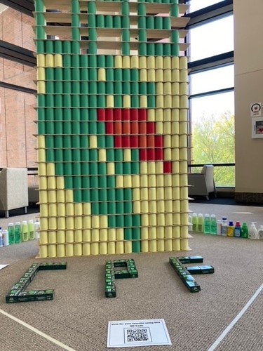  CANstruction Competition Combined Creativity and Charitable Contributions