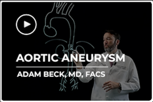 Aortic Aneurysm: Adam Beck, M.D., FACS