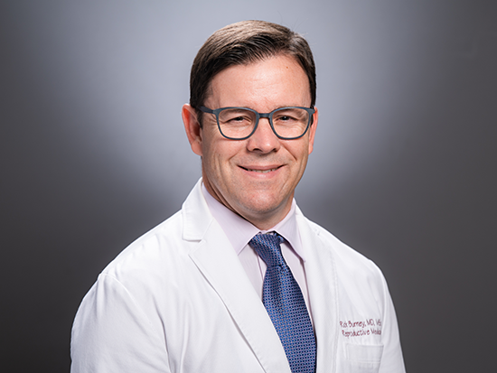 Richard Burney, M.D., director of the UAB Division of Reproductive Endocrinology and Infertility