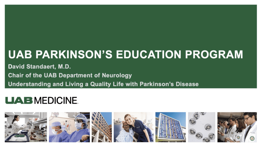 UAB Parkinson's Education Program