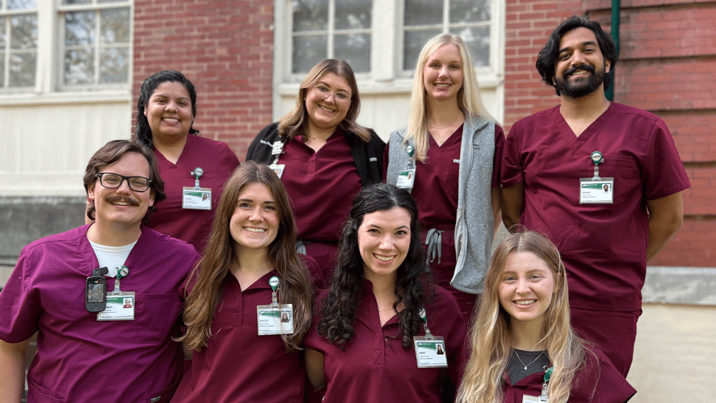 Group picture of pharmacy residents at UAB Hospital