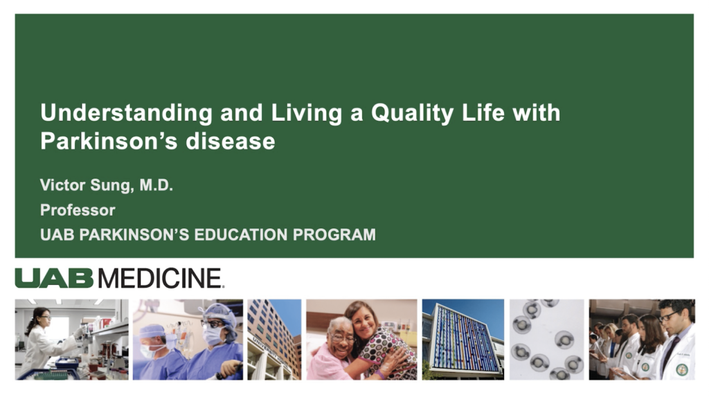 Understanding and Living a Quality Life with Parkinson's disease