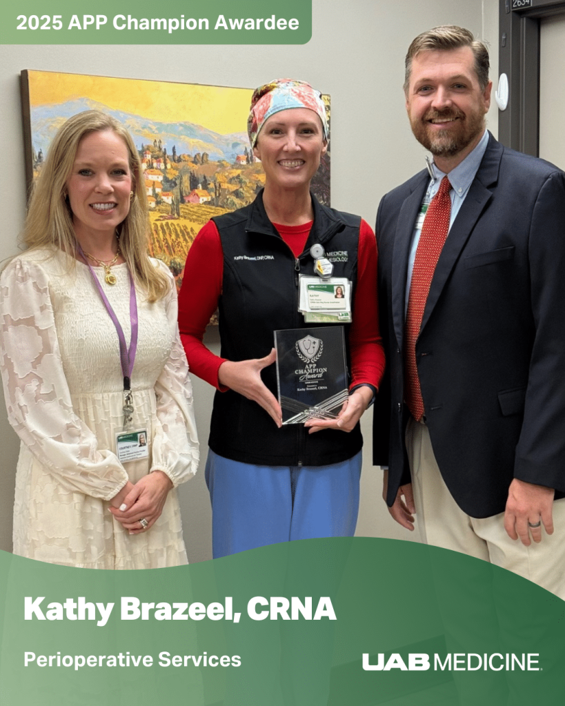 Kathy Brazeel, CRNA