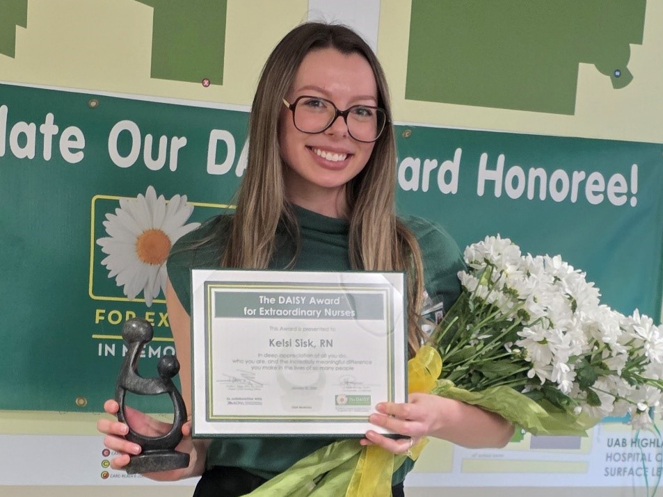  DAISY winner: Kelsi Sisk, RN