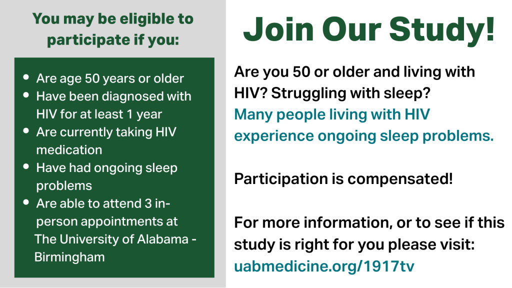 Eligibility for REST STUDY