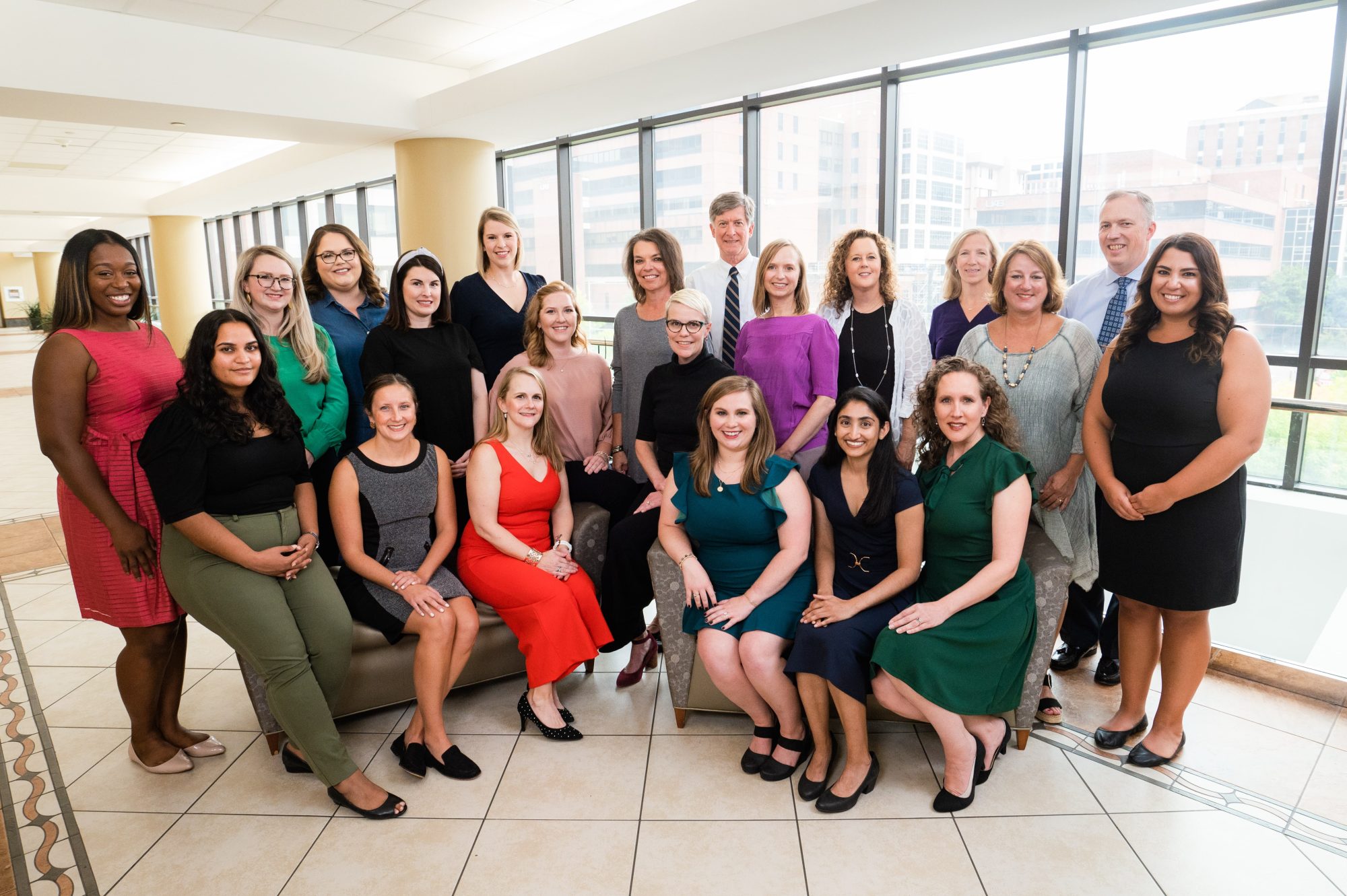 Group of OBGYN doctors and nurse practitioners