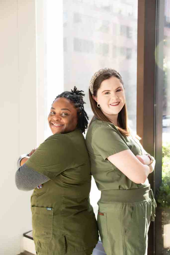 Brittany Lee, LBSW, and Mary Katherine Grimes, LMSW