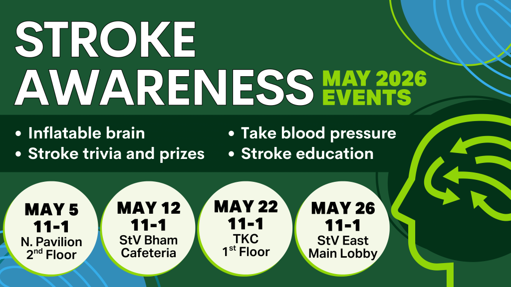 Stroke awareness May 2026 events