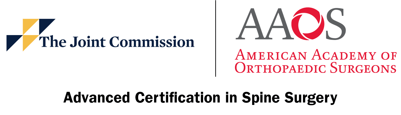 The Joint Commission: American Academy of Orthopaedic Surgeons - Advanced Certification in Spine Surgery logo