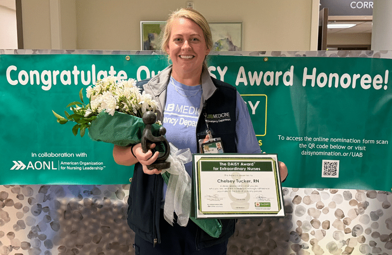  DAISY winner: Chelsey Tucker, RN