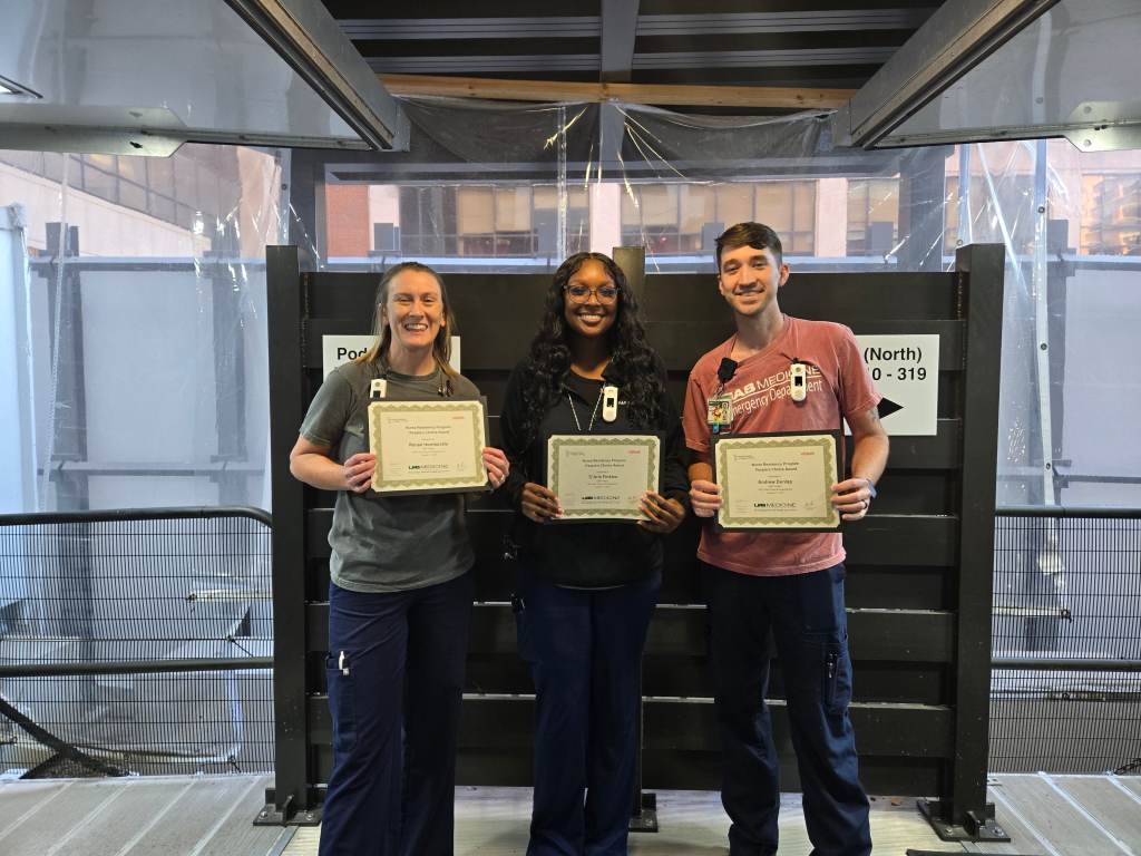 People’s Choice Award Winners: Renee Hornbuckle, Ti’Aris Finklea, & Andrew Dunlap