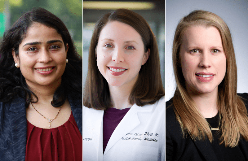 Minakshi Shukla, M.D., Caroline Cohen, Ph.D., LD, RD, and Kaylee Crockett, Ph.D.