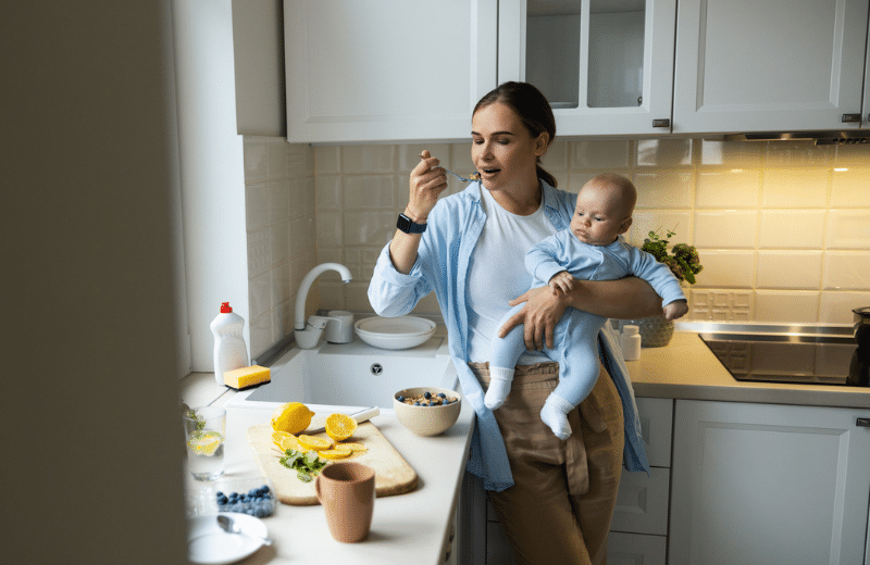  Postpartum weight loss: study finds routine-based eating habits may help